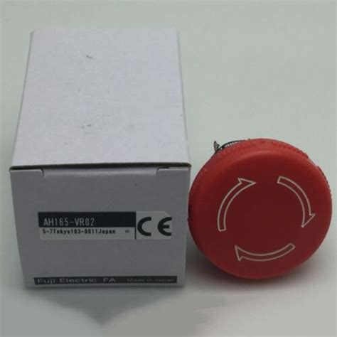 Ah165 Vr02 New For Fuji Emergency Stop Button Free Shipping Ebay