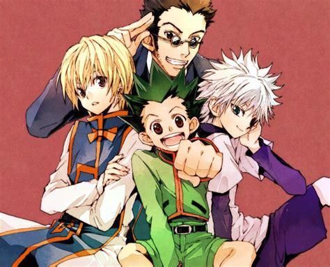 Kurapika Leorio Gon And Killua ~hunter X Hunter Hunter X Hunter