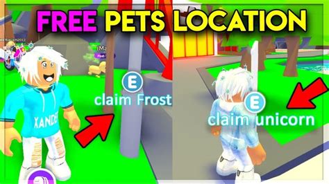 *glitch* how to get any pet for free in adopt me! *SECRET* LOCATIONS FOR FREE LEGENDARY PETS IN ADOPT ME in ...