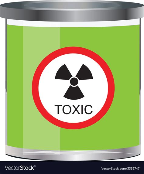 Poison Toxic Symbol Royalty Free Vector Image Vectorstock