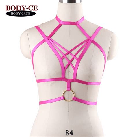 Body Cage Womens Harness Belt Bondage Lingerie Elastic Hollow Out Caged