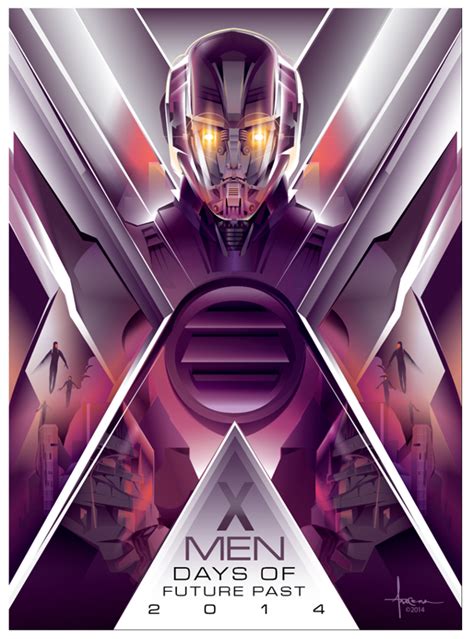 Sentinels Poster Art For X Men Days Of Future Past — Geektyrant