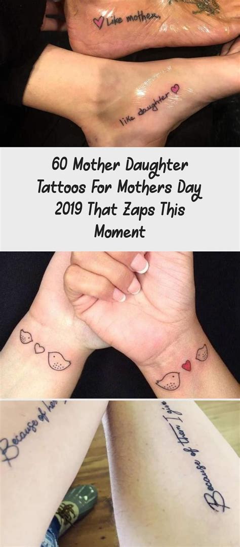 60 mother daughter tattoos for mothers day 2019 that zaps this moment hike n dip