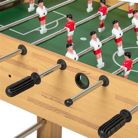 Best Choice Product 48” Foosball Table Competition Sized Wooden Soccer