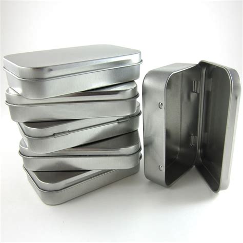 Metal Tins Blank Altoid Tins Hinged Lid Tin Boxes For Etsy