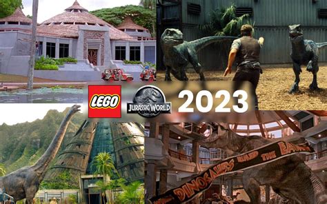 Lego Jurassic World 2023 Visitor Center Brachiosaurus And More