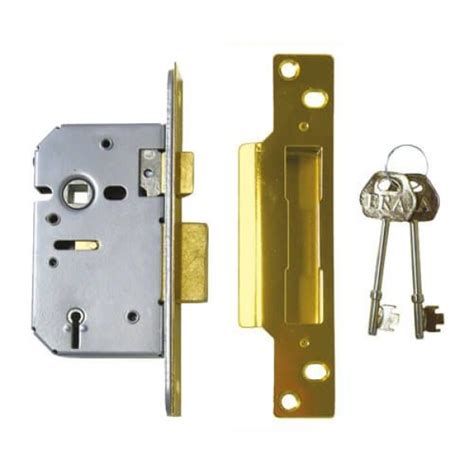 Era Viscount Rebated 5 Lever Sashlock Brass Effect Smart And Secure