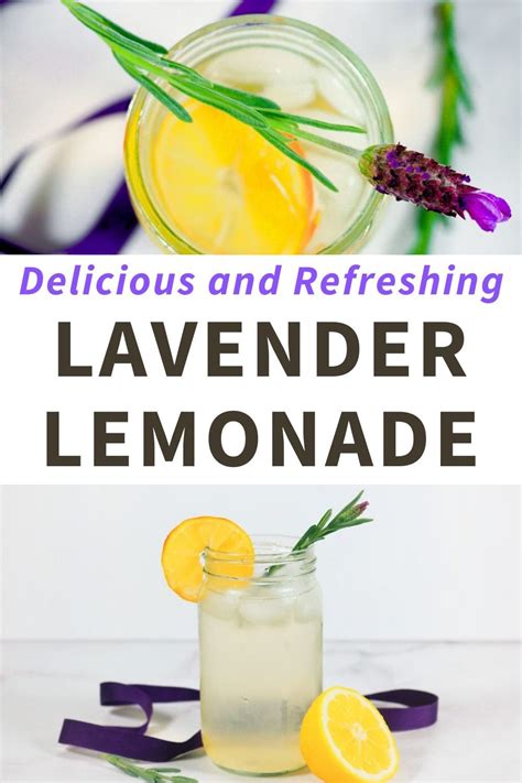 Refreshing Lavender Lemonade Recipe Recipe Lemonade Recipes Summer