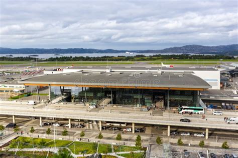 Terminal Of Bergen Flesland Airport In Norway Editorial Image Image