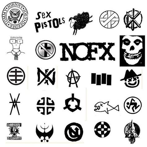 Sacrosegtam Famous Punk Rock Logos 79f