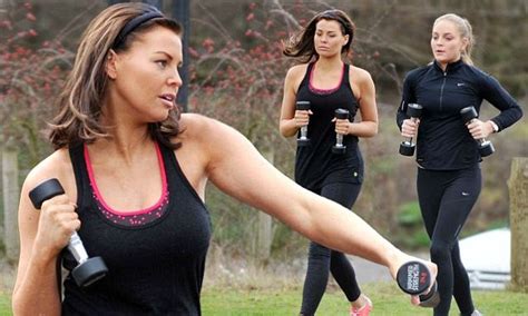 Jessica Wright Is Put Through Her Paces By A Trainer As She Shapes Up For Towie S Th Series