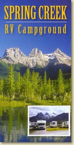 Rates Spring Creek Rv Park Rv Parks Rv Campgrounds Banff National