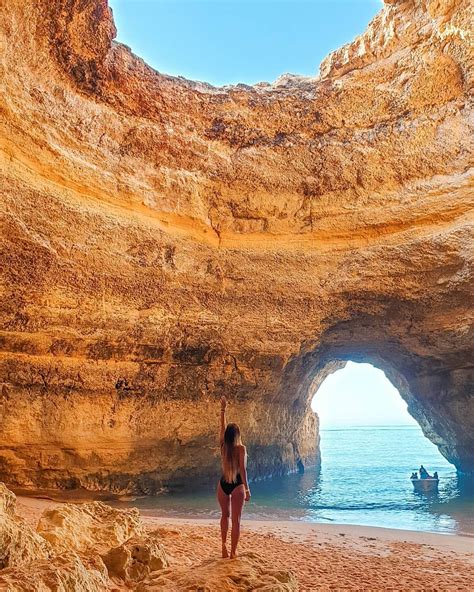 Benagil Caves Algarve Portugal Portugal Travel Kayaking Algarve