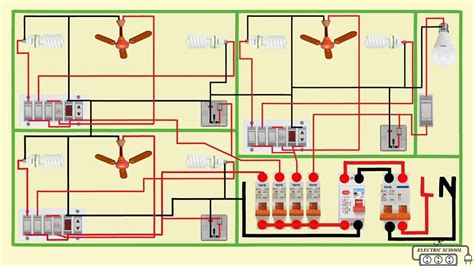 How to create electrical diagram. complete electrical house wiring diagram in 2020 | House wiring, Home electrical wiring ...