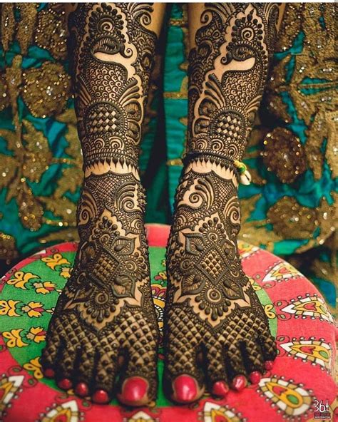 Pin By Isha On Indian Weddings ~ Vivaah Dulhan Mehndi Designs Legs