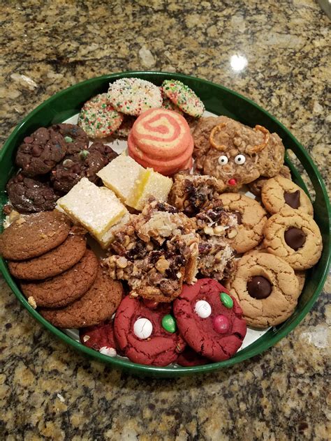 So many different type of cookie recipes for all you cookie bakers this holiday season. 20 dozen Christmas cookies. Nine different varieties: hot chocolate with mint chocolate chips ...