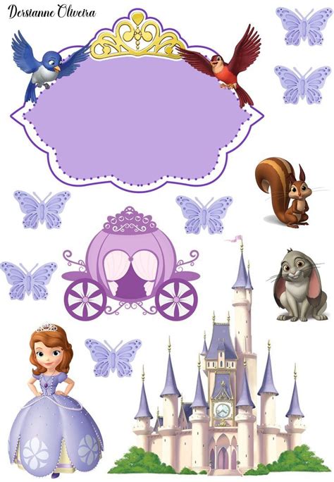 Princess Sofia Party Princess Sofia The First Princess Birthday Cake Decorating Designs Cake