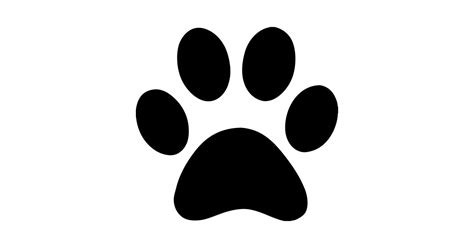 Paw Clipart Silhouette Dog Paw Silhouette Dog Transparent