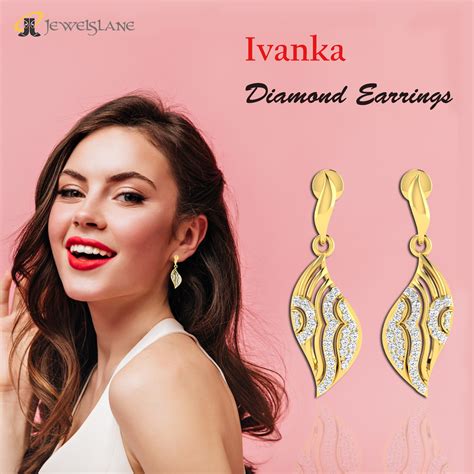 Best Ivanka Diamond Earrings In Gold Ivanka Diamond Earr Flickr