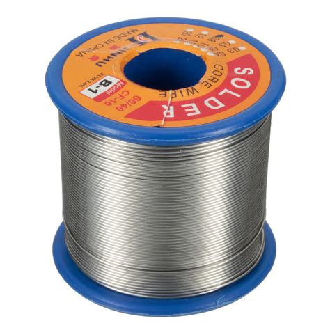 500g 6040 08mm Tin Lead 2 Flux Rosin Core Solder Wire Welding Iron