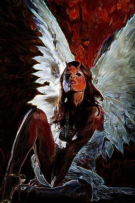 Fallen Angel Painting By Thomas Oliver Fine Art America