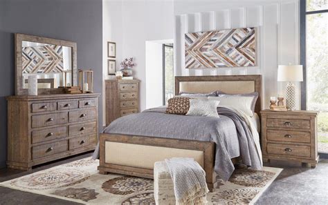 Shop our best selection of farmhouse & cottage style bedroom furniture sets to reflect your style and inspire your home. Pine & Gray Casual Rustic 6 Piece California King Bed ...