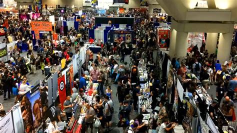 Comic Con 2017 Exhibit Hall Time Lapse And Video Youtube