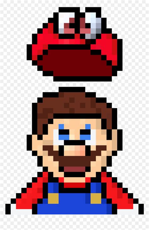 Super Mario Pixel Art Hd Png Download Vhv Eduaspirant Com