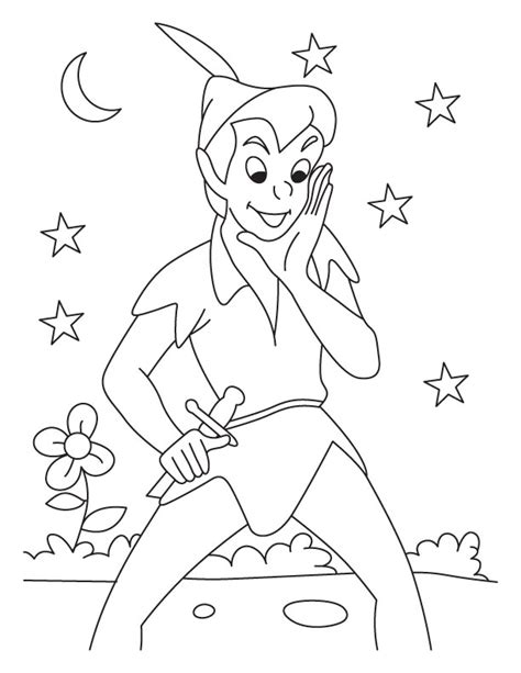 Desenhos Para Pintar Peter Pan Educa O Online