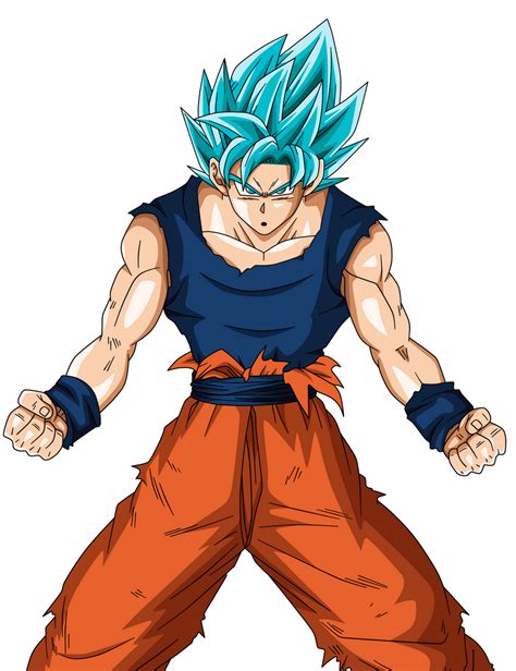 Download Super Saiyan Blue Goku Goku Ssj Blue Png Full Size Png