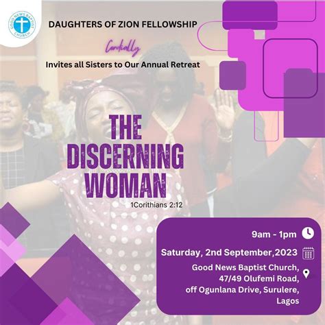 Daughters Of Zion Retreat Good News Baptist Church Lagos