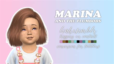 My Sims 4 Blog Eye Conversion For Toddlers By Marinaandtheplumbobs