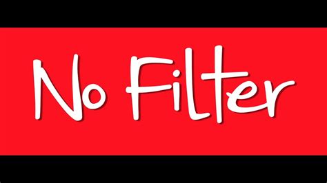 No Filter Series 1 Trailer Youtube