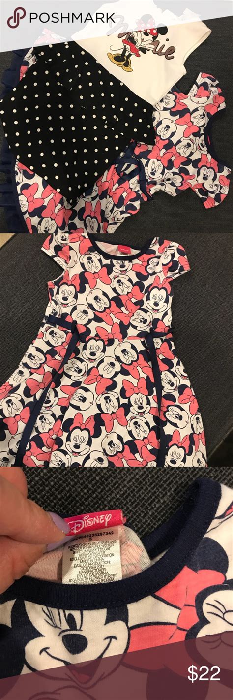 Bundle Of Minnie Mouse Dresses Minnie Mouse Dress Polka Dot
