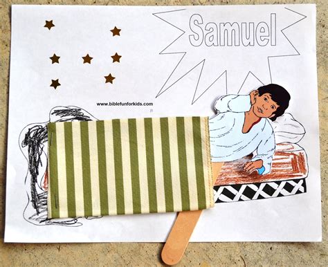 Samuel Preschool Projects Bible Fun For Kids