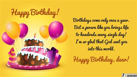 Birthday Quotes For Him The Cake Boutique