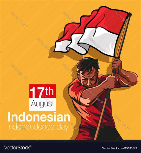 Indonesian Independence Day Royalty Free Vector Image