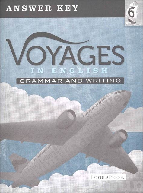 Voyages In English 2018 Grade 6 Practiceassessment Key Loyola