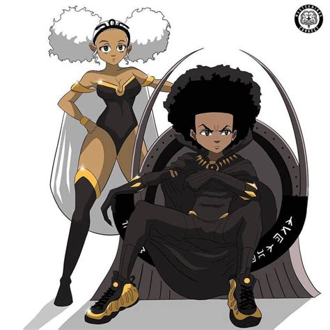 Everything is better with cats. Art by @mastermindsconnect | Black anime characters, Black ...