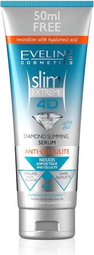eveline cosmetics slim extreme 4d diamond slimming serum anti cellulite 250ml