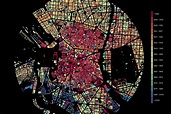 El increíble mapa que refleja el crecimiento urbano de Madrid - Madrid ...