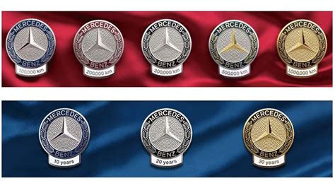 Mercedes Giving Retro Badges To Owners Of High Mileage Cars