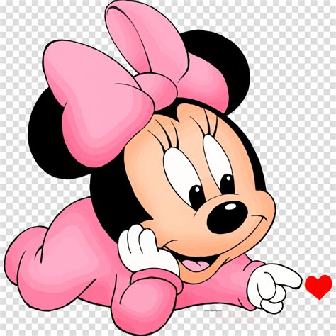 16 Baby Minnie Mouse Png Png Drawing