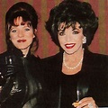 Joan Collins with her daughter Tara in the late 1990s. | Joan collins ...