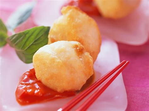 Deep Fried Fish Balls With Red Pepper Sauce Recipe
