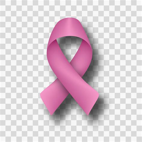 Pink Ribbon For Breast Cancer Awareness Symbol Vector Art At Vecteezy