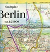 Stadtplan: DDR-Stadtplan Ostberlin, Heft mit Straßenverzeichnis und ...