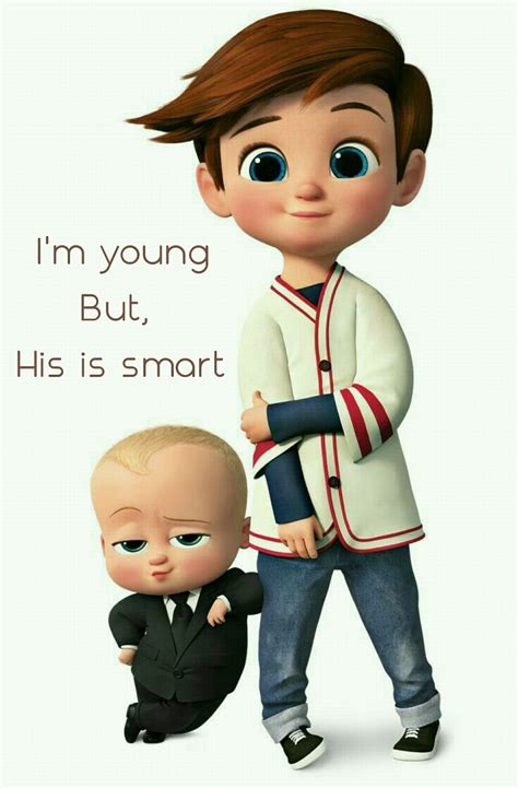Tim And Boss Baby The Boss Baby Im Young But His Smart Cute