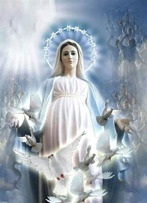 The Most Holy Mother Mary Of Medjugorje Imagen Virgen Maria Virgen