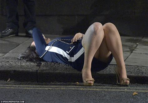 Shocking Images Show Bank Holiday Revellers On Night Out In Newcastle